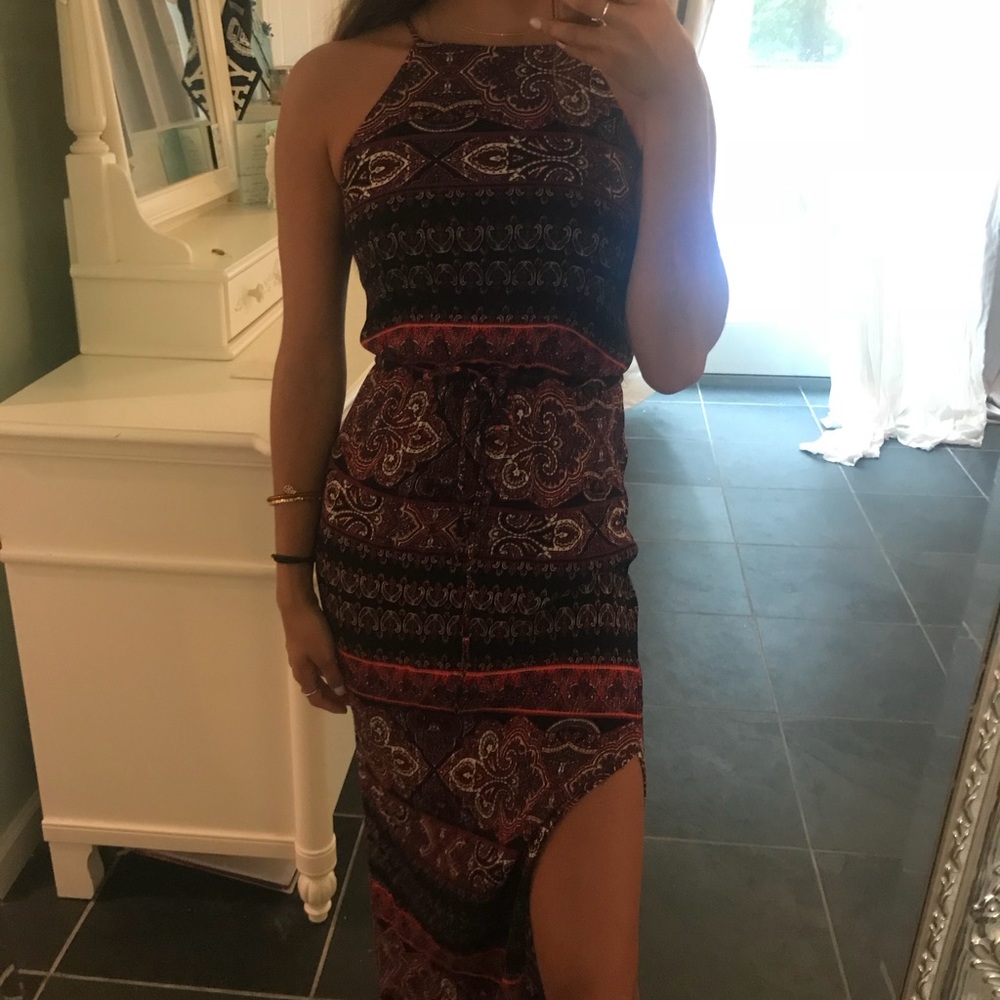 Printed Maxi Dress